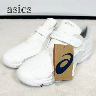 アシックスショウジ(asics)の未使用！asics ナースウォーカー 100 3E ホワイト　介護士靴　医療用(その他)