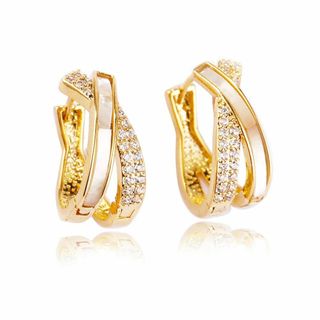 【在庫処分】ピアス レディース 人気 金属アレルギー対応 リング ピアス18金大(その他)