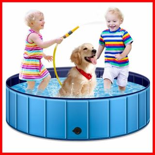 Moniko プール 子供用 ペット用 ベビープール 犬用プール 空気入れ不要 