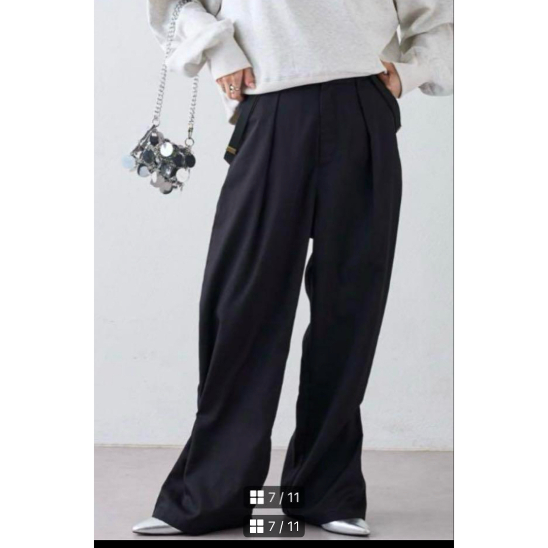 CIAOPANIC TYPY(チャオパニックティピー)の難あり❤️新品❤️CIAOPANIC TYPY 2WAYシルエットサス付きチノパンツ レディースのパンツ(チノパン)の商品写真