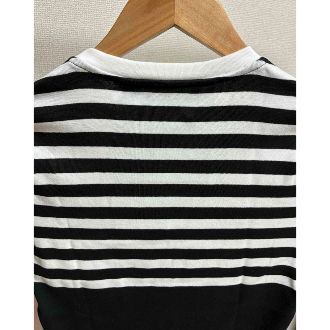 GIVENCHY - ★新品未使用★ 4Gロゴ入り ストライプ柄 コットン Tシャツ GIVENCHY - ☆新品未使用☆ 4Gロゴ入り ストライプ柄 コットン T