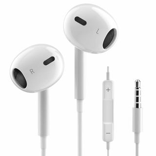 イヤホン 有線イヤホン 3.5mmジャック HIFI音質 音量調整 重低音 ノイ