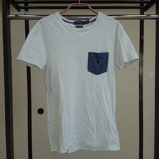 ラルフローレン(Ralph Lauren)のPOLO CUSTOM SLIM FIT 胸ポケット付(Tシャツ(半袖/袖なし))