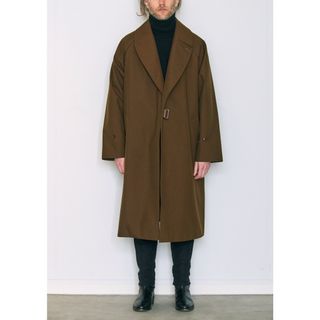 コモリ(COMOLI)のcomoli コモリ ウールサージ タイロッケン コート 18aw(トレンチコート)