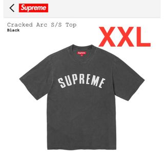 Supreme Cracked Arc S/S Top ブラック XXLサイズ