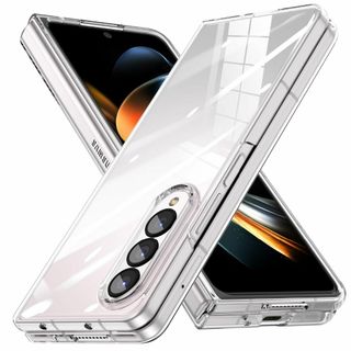 Galaxy Z Fold4 5G ケース 耐衝撃 PC クリア 薄型 軽量 ス