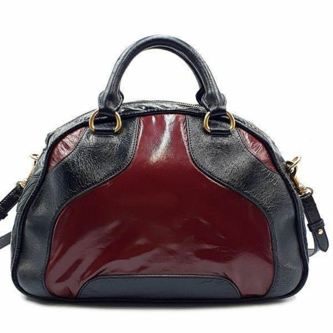 MIU MIU(ミュウミュウ)のミュウミュウ miumiu ハンドバッグ ショルダーバッグ 2WAY エナメル レディースのバッグ(ハンドバッグ)の商品写真