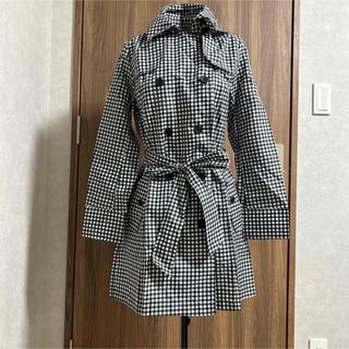 ビコーズ(because)のレインコート　トレンチタイプ because 携帯用バッグ付き(レインコート)