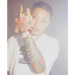ブラックアイパッチ(THE BLACK EYE PATCH)のブラックアイパッチ BIP tee 白 ホワイト 新品 WHITE バダサイ着用(Tシャツ/カットソー(半袖/袖なし))