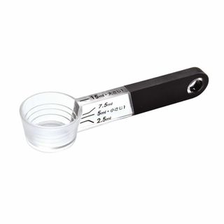 パール金属 Softia 置いて量れる 計量スプーン ブラック C-3699(調理道具/製菓道具)