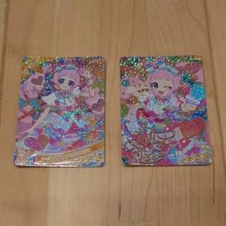 アイプリ　3だん　シークレットフレンズ∞バズリウムピンク　ひまり＆サイン入り