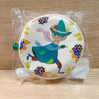 ムーミン(MOOMIN)の【新品未使用】トーベとムーミン展　ラウンドポーチ　スナフキン(キャラクターグッズ)