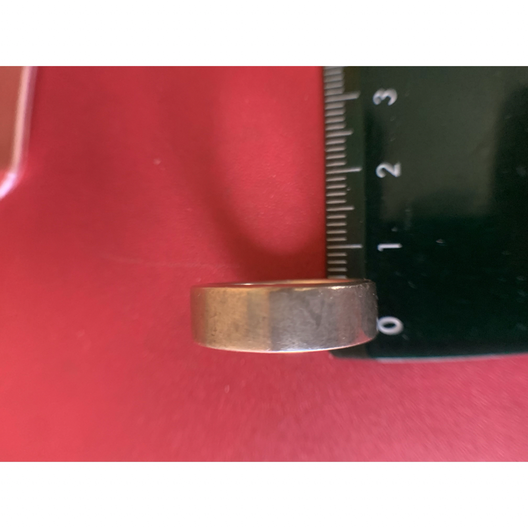 925シルバーリング 約16号 8.03g　シンプルデザイン メンズのアクセサリー(リング(指輪))の商品写真