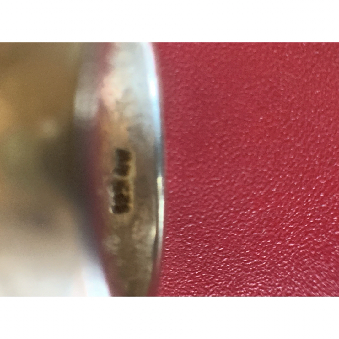 925シルバーリング 約16号 8.03g　シンプルデザイン メンズのアクセサリー(リング(指輪))の商品写真