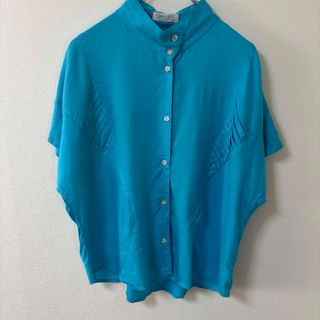 90s ユーロ ヨーロッパ ビンテージ デザイン 古着 シャツ ドルマン レア