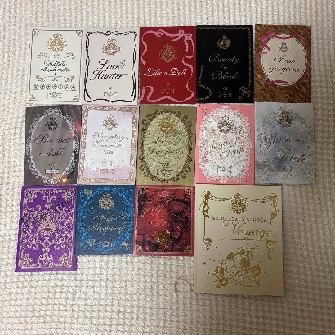 MAJOLICA MAJORCA(マジョリカマジョルカ)のマジョリカマジョルカ 小冊子 リーフレット ムック本 まとめ売り 資生堂 エンタメ/ホビーのコレクション(印刷物)の商品写真