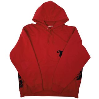 シュプリーム(Supreme)のシュプリーム オールド イングリッシュ ラップ パーカー メンズ Large 【中古】(パーカー)