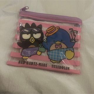 サンリオ(サンリオ)のスシロー ポーチ バッドばつ丸 タキシードサム(キャラクターグッズ)