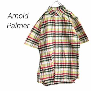 アーノルドパーマー(Arnold Palmer)の【アーノルドパーマー】ハウスチェック柄 半袖シャツ ボタンダウン マルチカラー(シャツ/ブラウス(半袖/袖なし))
