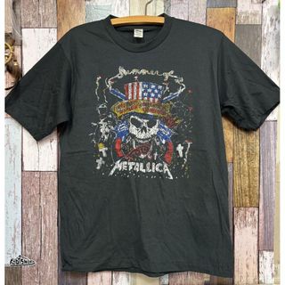 L/2★新品ガンズxメタリカ【Summer of 】バンドTシャツ