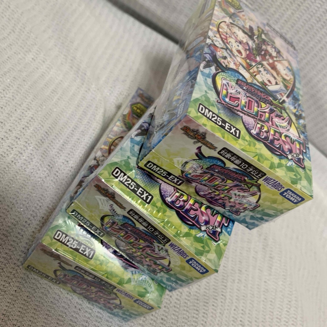 デュエルマスターズ(デュエルマスターズ)の新品未開封 3boxセット デュエルマスターズ ヒロインBEST デュエマ エンタメ/ホビーのトレーディングカード(Box/デッキ/パック)の商品写真