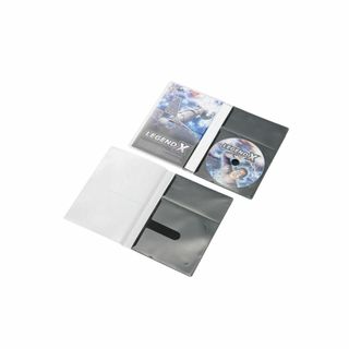 エレコム ディスクケース 省スペース CD DVD 1枚収納 30枚パック ブラ