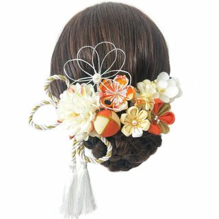【新着商品】[JZOON] 髪飾り つまみ細工 七五三 成人式 浴衣 袴 着物 (その他)