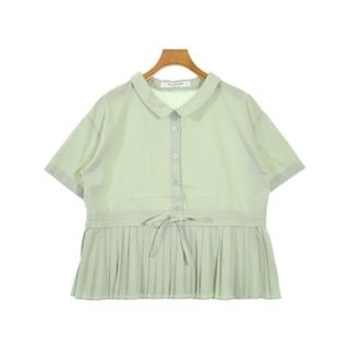 レイビームス(Ray BEAMS)のRay Beams レイビームス カジュアルシャツ M 緑 【古着】【中古】【送料無料】(シャツ/ブラウス(長袖/七分))