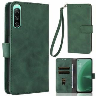 Xperia 10 IV ケース 手帳型 【ストラップ 一本付】 適用 Xper(その他)
