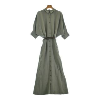 プラージュ(Plage)のPlage プラージュ シャツワンピース S グレー 【古着】【中古】【送料無料】(その他)