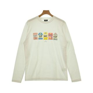PS by Paul Smith Tシャツ・カットソー L 白 【古着】【中古】【送料無料】(Tシャツ/カットソー(半袖/袖なし))