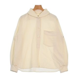 マーガレットハウエル(MARGARET HOWELL)のMARGARET HOWELL カジュアルシャツ L ベージュ 【古着】【中古】【送料無料】(シャツ/ブラウス(長袖/七分))