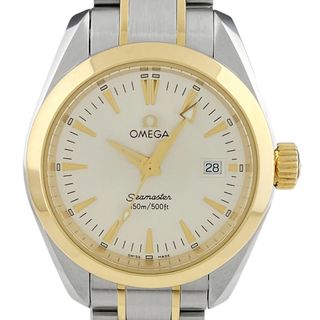 オメガ(OMEGA)のオメガ シーマスター アクアテラ 2377.30 クォーツ レディース 【中古】(腕時計)