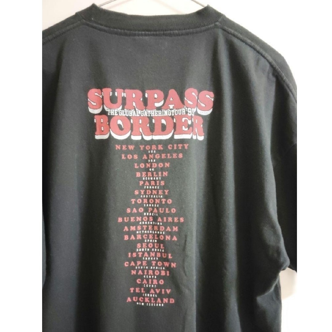 SUPAPASS BOUNDARY Tシャツ 黒 レディースのトップス(Tシャツ(半袖/袖なし))の商品写真