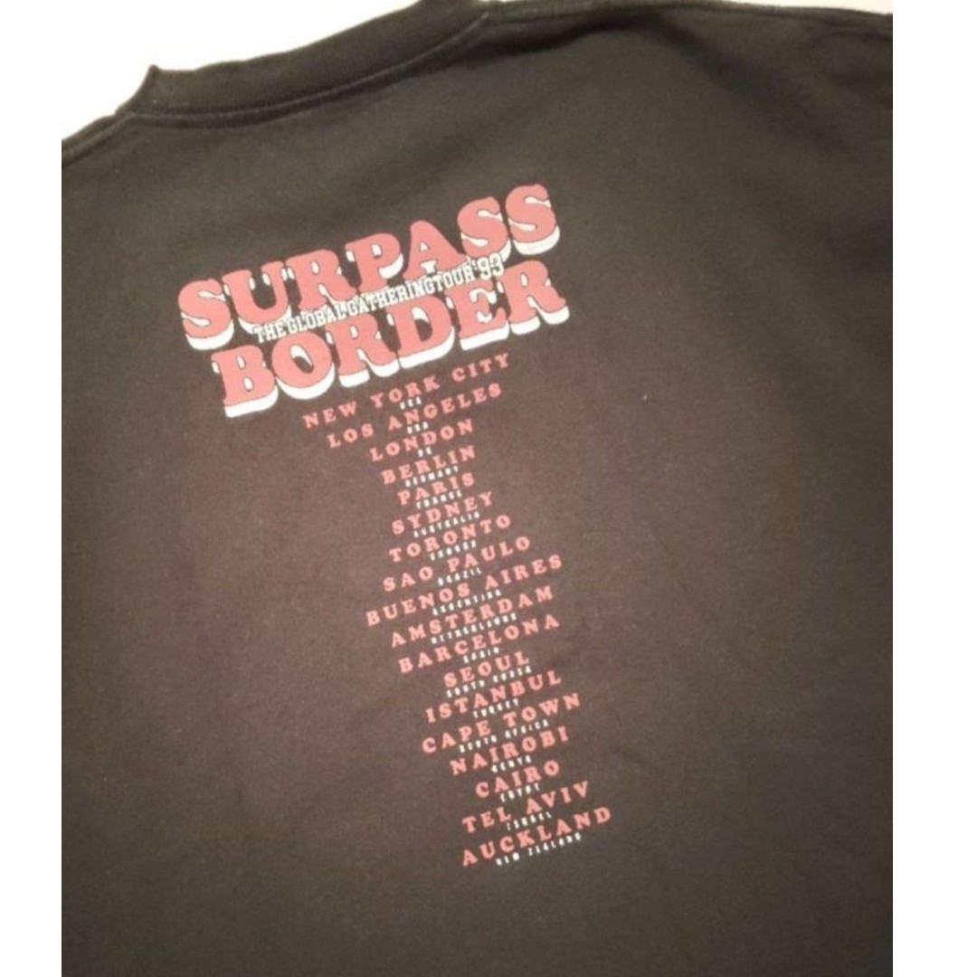 SUPAPASS BOUNDARY Tシャツ 黒 レディースのトップス(Tシャツ(半袖/袖なし))の商品写真