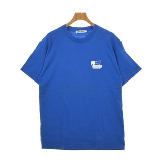 LOOPY HOTEL ルーピーホテル Tシャツ・カットソー L 青 【古着】【中古】【送料無料】(Tシャツ/カットソー(半袖/袖なし))