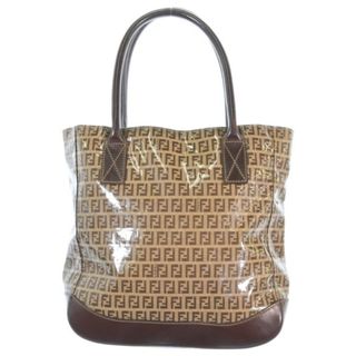 フェンディ(FENDI)のFENDI フェンディ トートバッグ  茶 【古着】【中古】【送料無料】(トートバッグ)