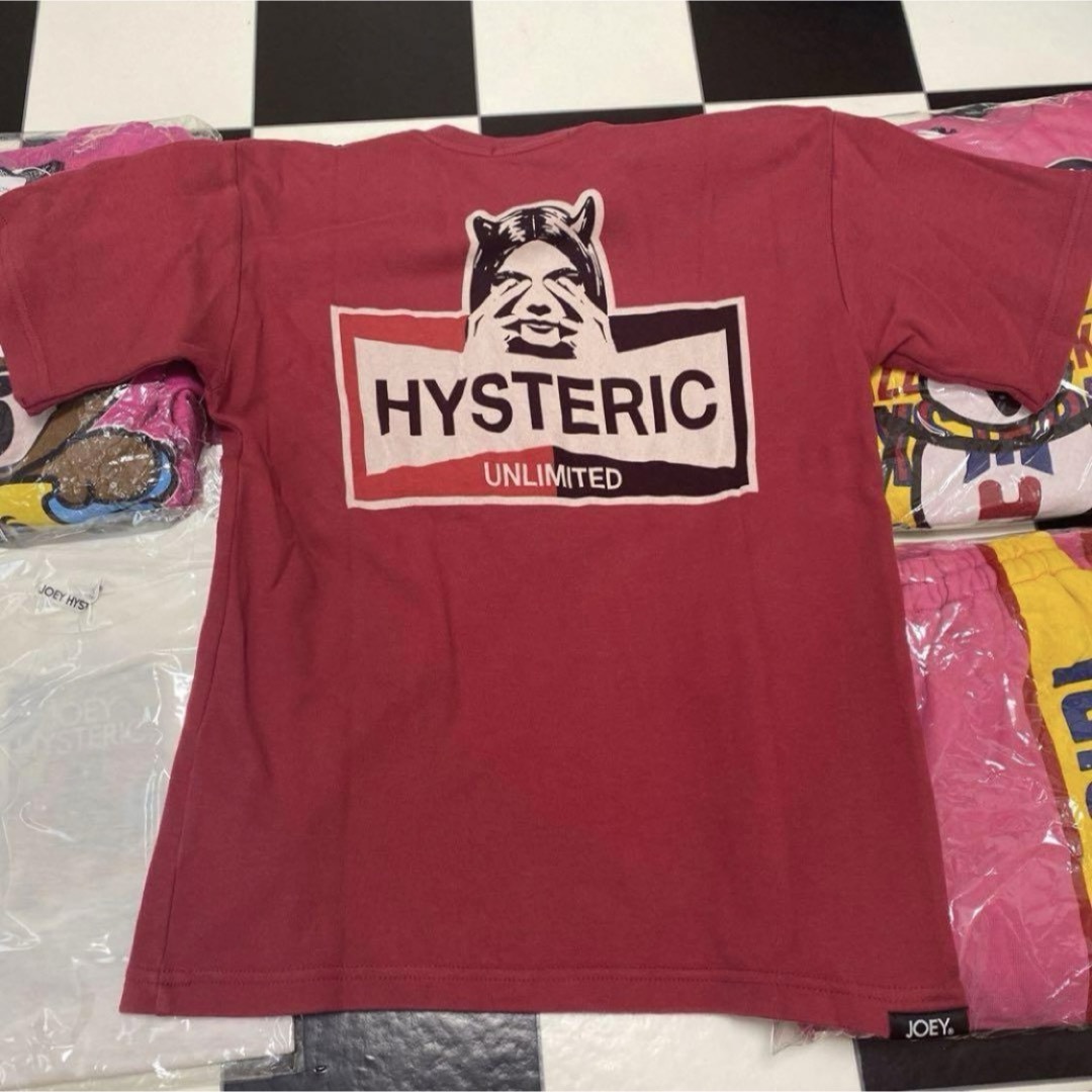 JOEY HYSTERIC(ジョーイヒステリック)のジョーイヒステリック 140 Lサイズ ピンク EVIL VIXEN キッズ/ベビー/マタニティのキッズ服女の子用(90cm~)(Tシャツ/カットソー)の商品写真