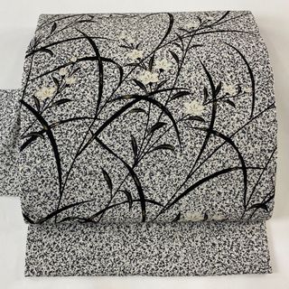 名古屋帯 美品 優品 正絹 【中古】(帯)