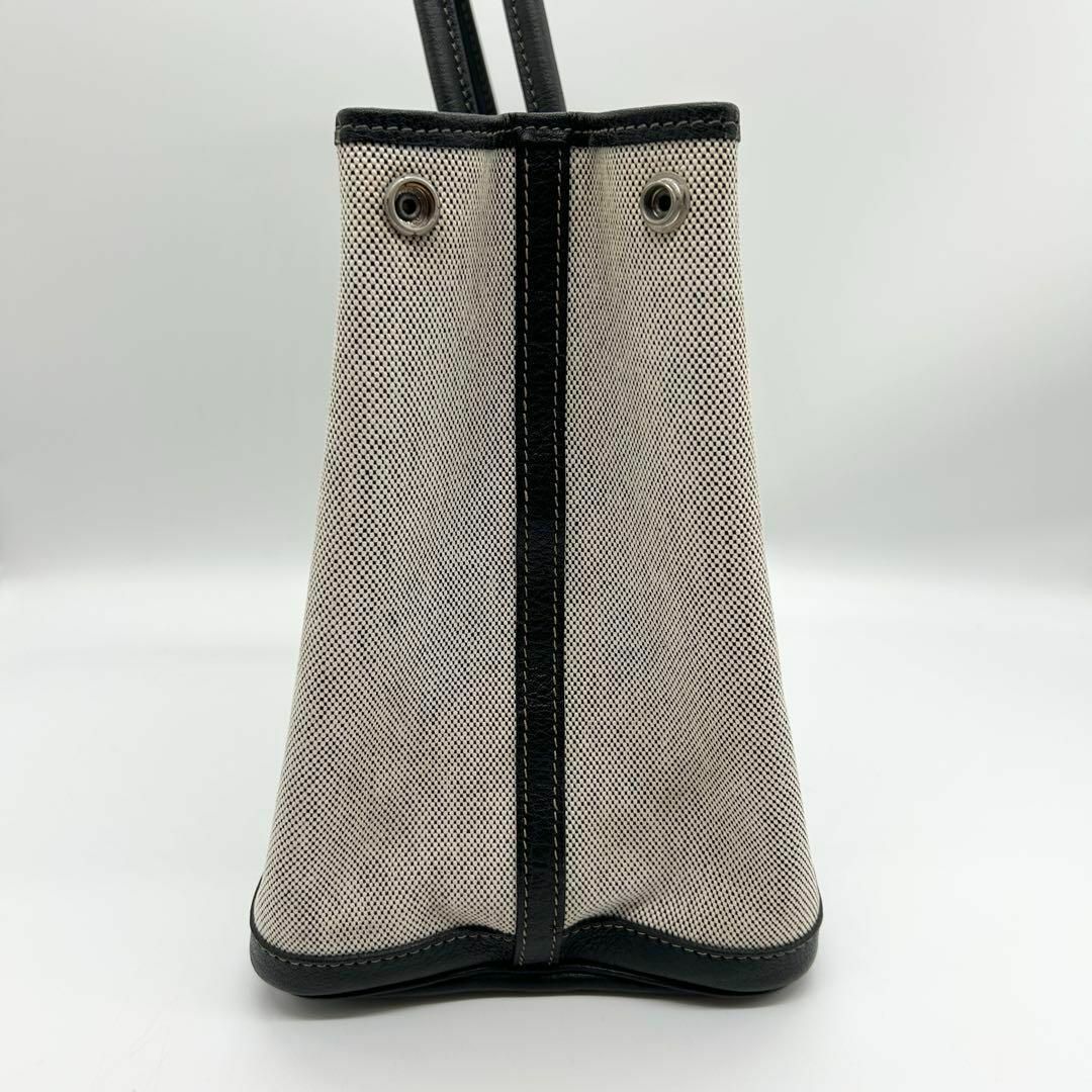HERMES(エルメス)の美品 HERMES エルメス ガーデンパーティPM トワルアッシュ ◻︎G刻印 レディースのバッグ(ハンドバッグ)の商品写真