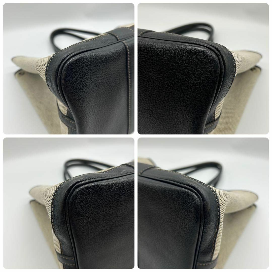 HERMES(エルメス)の美品 HERMES エルメス ガーデンパーティPM トワルアッシュ ◻︎G刻印 レディースのバッグ(ハンドバッグ)の商品写真