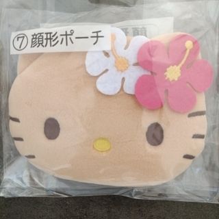 サンリオ(サンリオ)の日焼けキティ顔型ポーチ(ポーチ)