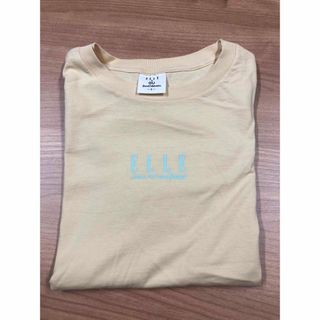ジーユー(GU)のGU ジーユー Tシャツ　コラボ　ELLE エル　半袖　ロゴ(Tシャツ(半袖/袖なし))