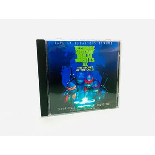 【美品】映画『ミュータントニンジャタートルズ2』サントラCD／廃盤／希少／ラップ