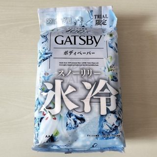 ギャツビー(GATSBY)のGATSBY スノーリリーの香り ボディペーパー ギャツビー 氷冷 汗拭きシート(制汗/デオドラント剤)