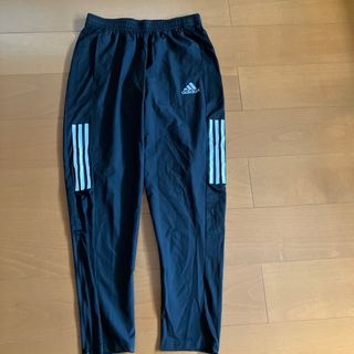 adidas ブラック ランニングパンツ L
