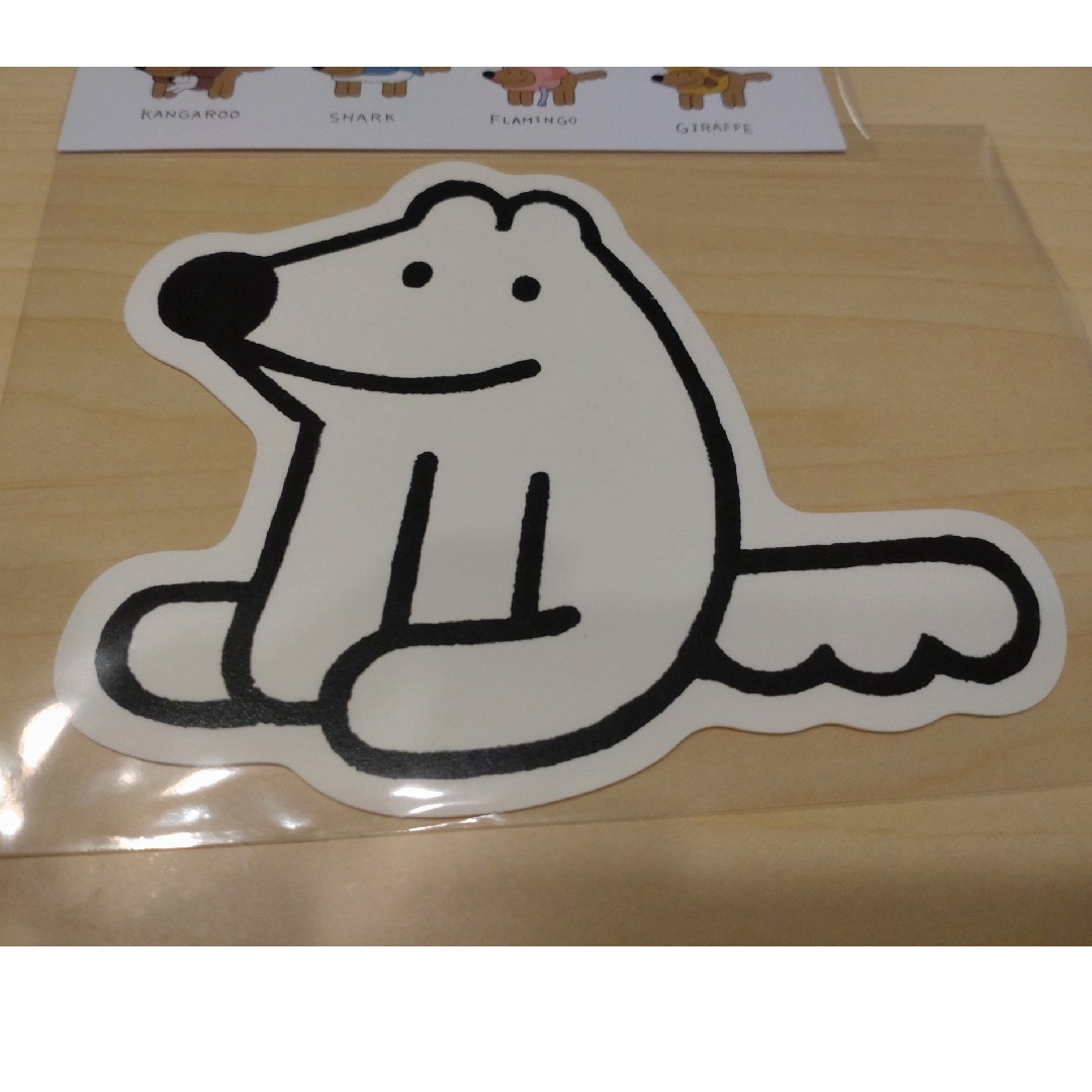 やさしいおおかみウルフくん　カード2枚セット エンタメ/ホビーのおもちゃ/ぬいぐるみ(キャラクターグッズ)の商品写真