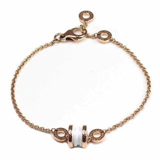 ブルガリ(BVLGARI)のブルガリ BVLGARI ビー・ゼロワン ブレスレット K18 ピンクゴールド 750PG ホワイトセラミック 【中古】Aランク(ブレスレット/バングル)