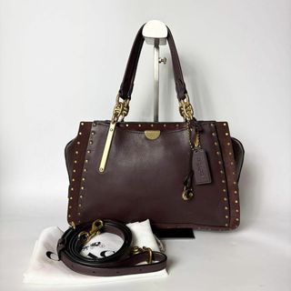 コーチ(COACH)のコーチ ドリーマー29 ウィズ リベット 2WAYハンドバッグ　35617(ハンドバッグ)