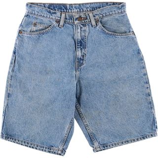 リーバイス(Levi's)の古着 リーバイス Levi's 550 RELAXED FIT オレンジタブ デニムショーツ ハーフパンツ ジョーツ メンズw30相当 /eaa572656(ショートパンツ)